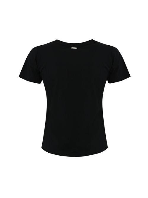 T-shirt taschine strass Nero NO SECRETS | 251NS157LIQUIRIZIA